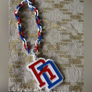 Dominican hype fan Chain Necklace republic WBC world baseball classic 2026 RD Jr